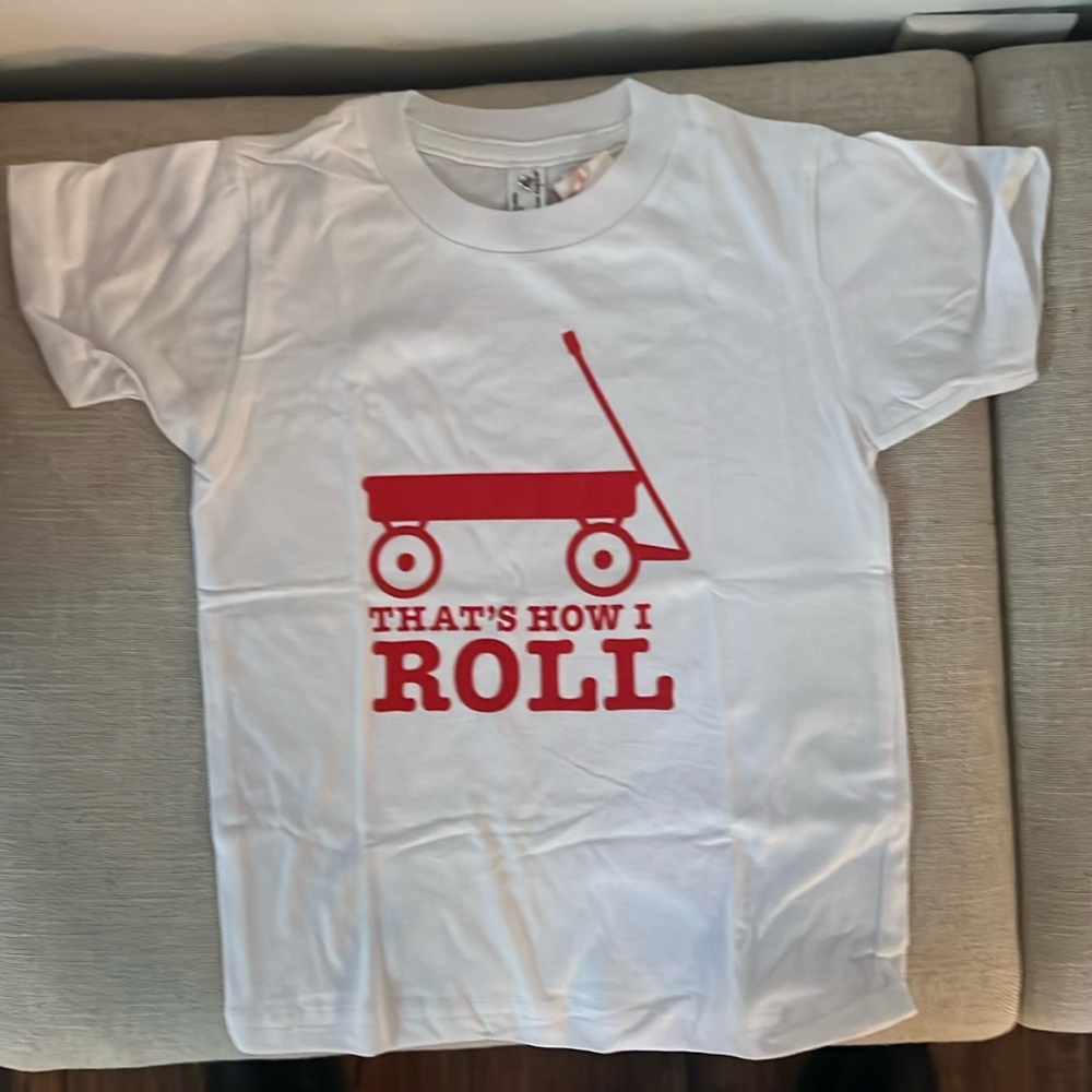 How I Roll Material Toddler T Shirt